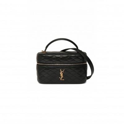 YSL MINI GABY LEATHER VANITY BAG 819285PCEX1EL07 (12*8*4cm)